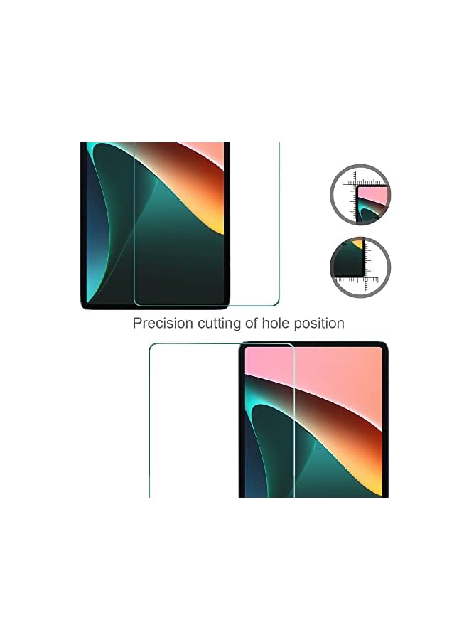 erorex 2 Pack, Compatible with Xiaomi Pad 5/ Xiaomi Pad 5 Pro/Xiaomi Pad 5 Pro 5G (11") Screen Protector, Tempered Glass for Xiaomi Pad 5 Pro, 9H Scratch Resistant, Bubble Free, Easy to install  - Image 3