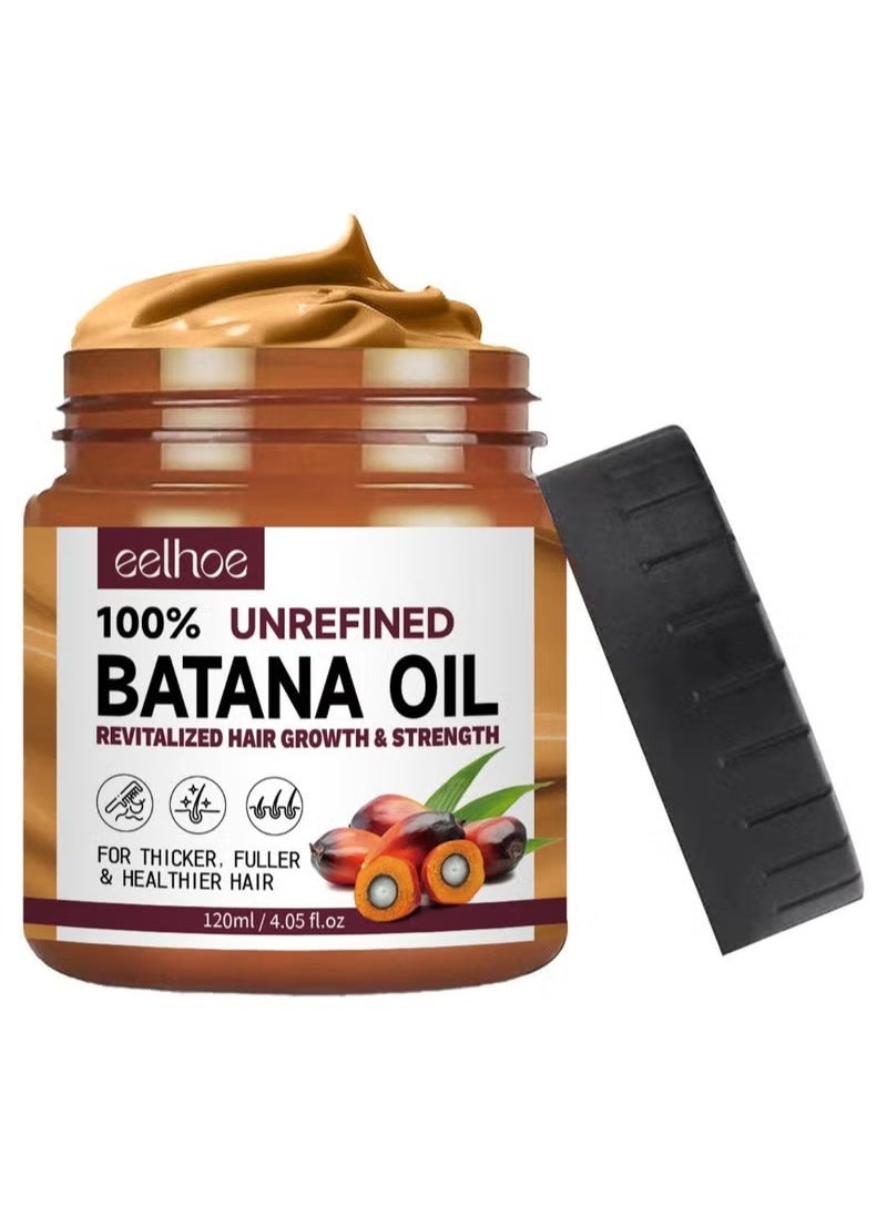 EELHOE Batana Oil for Hair Growth Healthier Thicker Fuller Hair, Batana oil, Batana Oil for Hair Growth, Batana Oil Organic, Batana Oil Organic for Healthy Hair, Batana Oil Hair Mask (1PCS) - Image 1