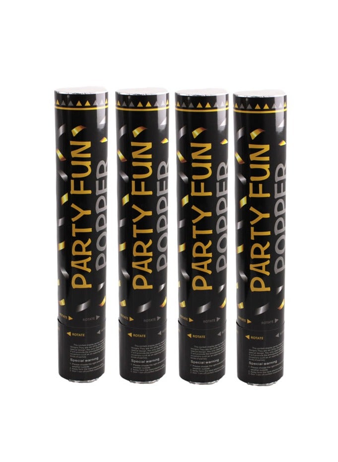 PARTY FUN Party Poppers - Perfect for Birthdays, Weddings, Anniversaries, and More - Image 1