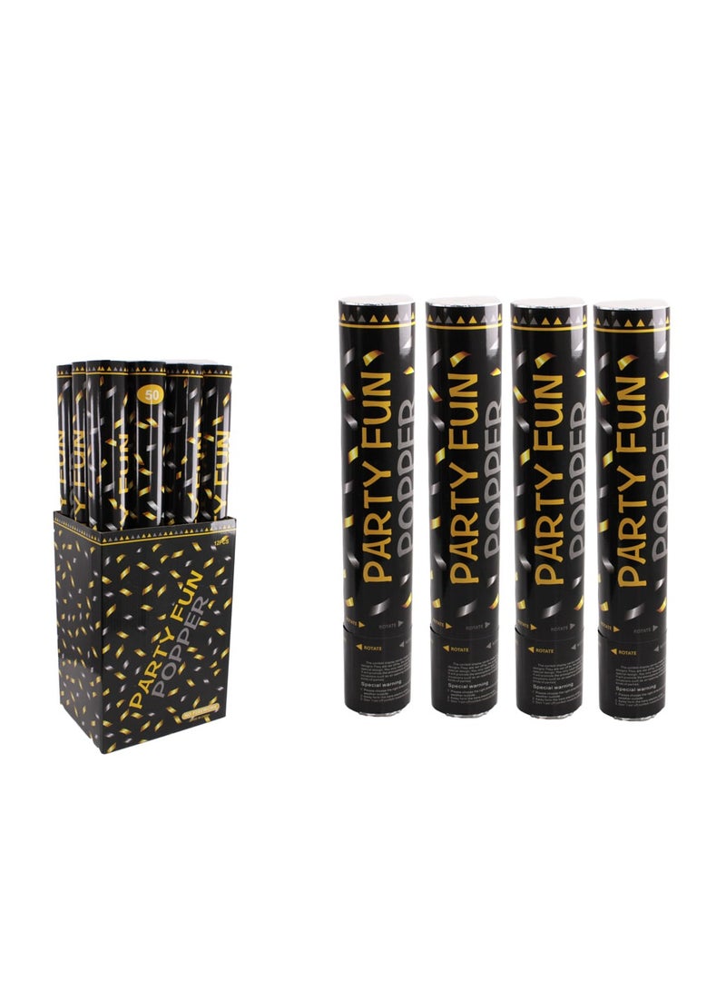 PARTY FUN Party Poppers - Perfect for Birthdays, Weddings, Anniversaries, and More - Image 2