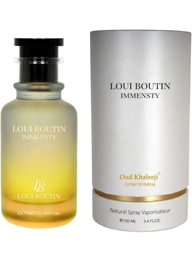 Oud Khaleeji "Oud Khaleeji LOUI BOUTIN IMMENSTY EDP 100ml Perfume - An Immersive Blend of Opulence, Allure, and Captivating Fragrance" - Image 1