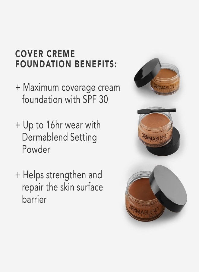 Dermablend Cover Creme Foundation SPF 30, 15C Cool Beige, 1 oz - Image 5