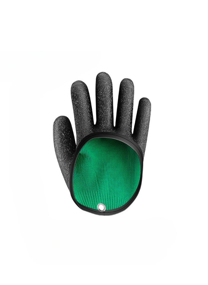 AROAQ Fishing Catching Gloves, Professional Anti-slip Catch Fish Gloves, Waterproof Magnetic Braided Fishing Gloves, Puncture Proof Fishing Glove For Handling, Cleaning, Hunting, Right Hand [single] - Image 1