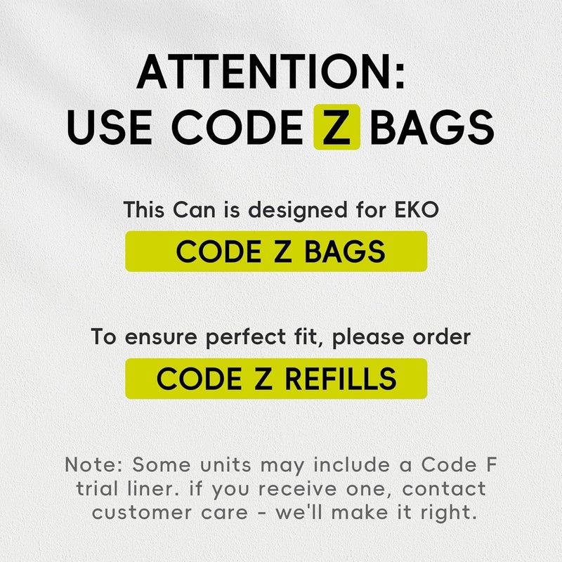 EKO Mirage-X 47 Liter / 12.4 Gallon Touchless Rectangular Motion Sensor Trash Can with Removable Liner, Brushed Stainless Steel Finish - Image 2