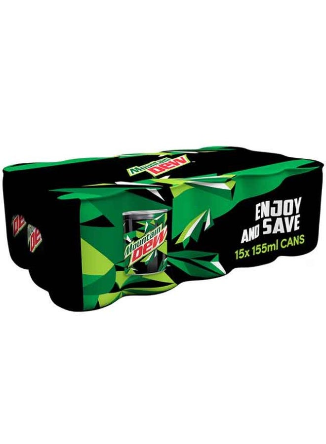Carbonated Soft Drink Mini Cans - 155ml x 15
