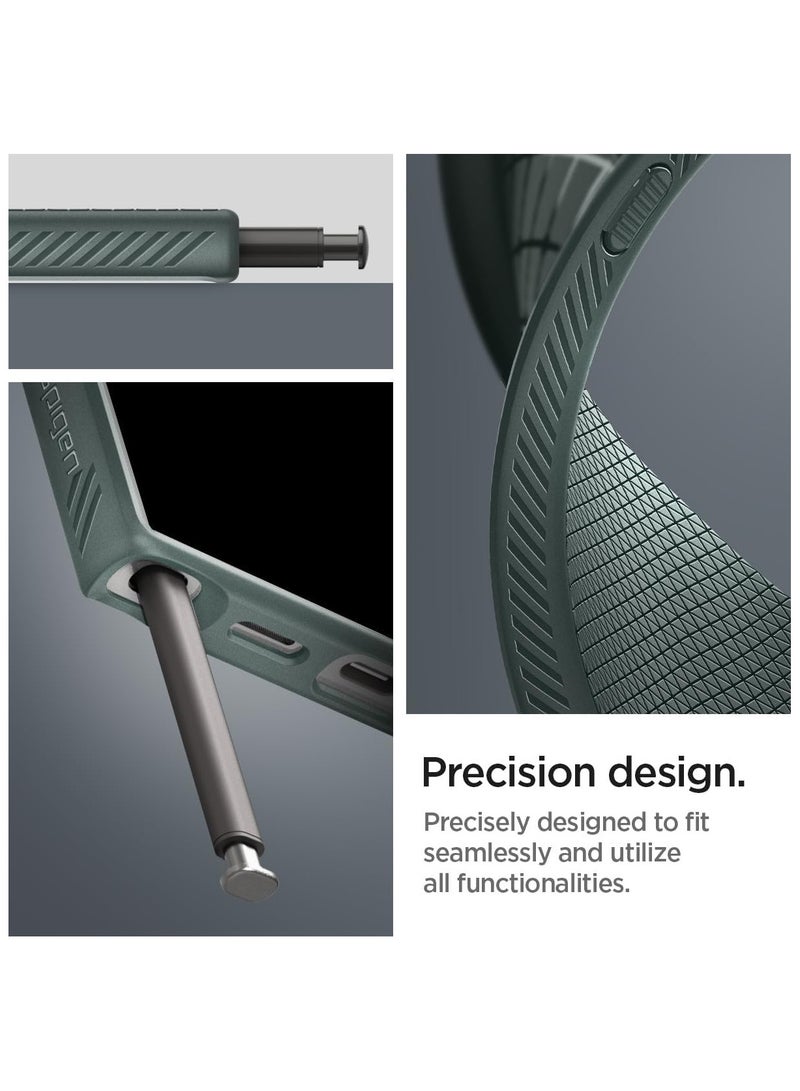 Spigen Liquid Air designed for Samsung Galaxy S24 ULTRA case cover (2024) - Abyss Green - Image 3