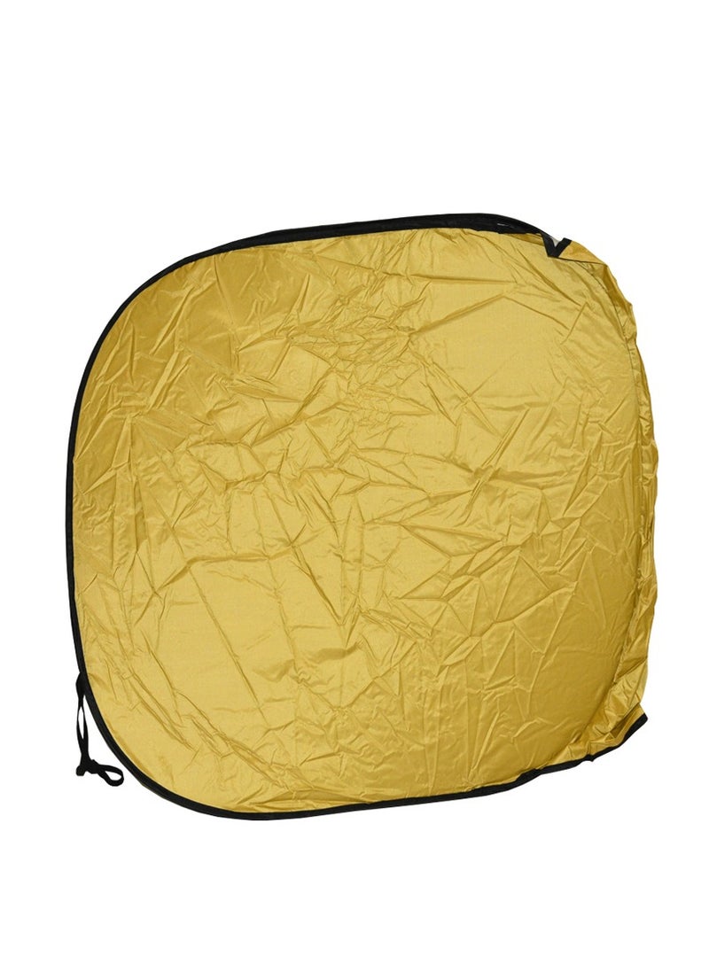 ماركة غير محددة - شماسية سيارة مدورة لون ذهبي - Image 1