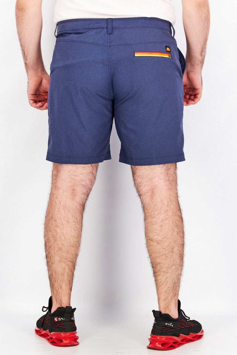 Sundek Men Micro Stripe Addi Walk Shorts, Navy - Image 3