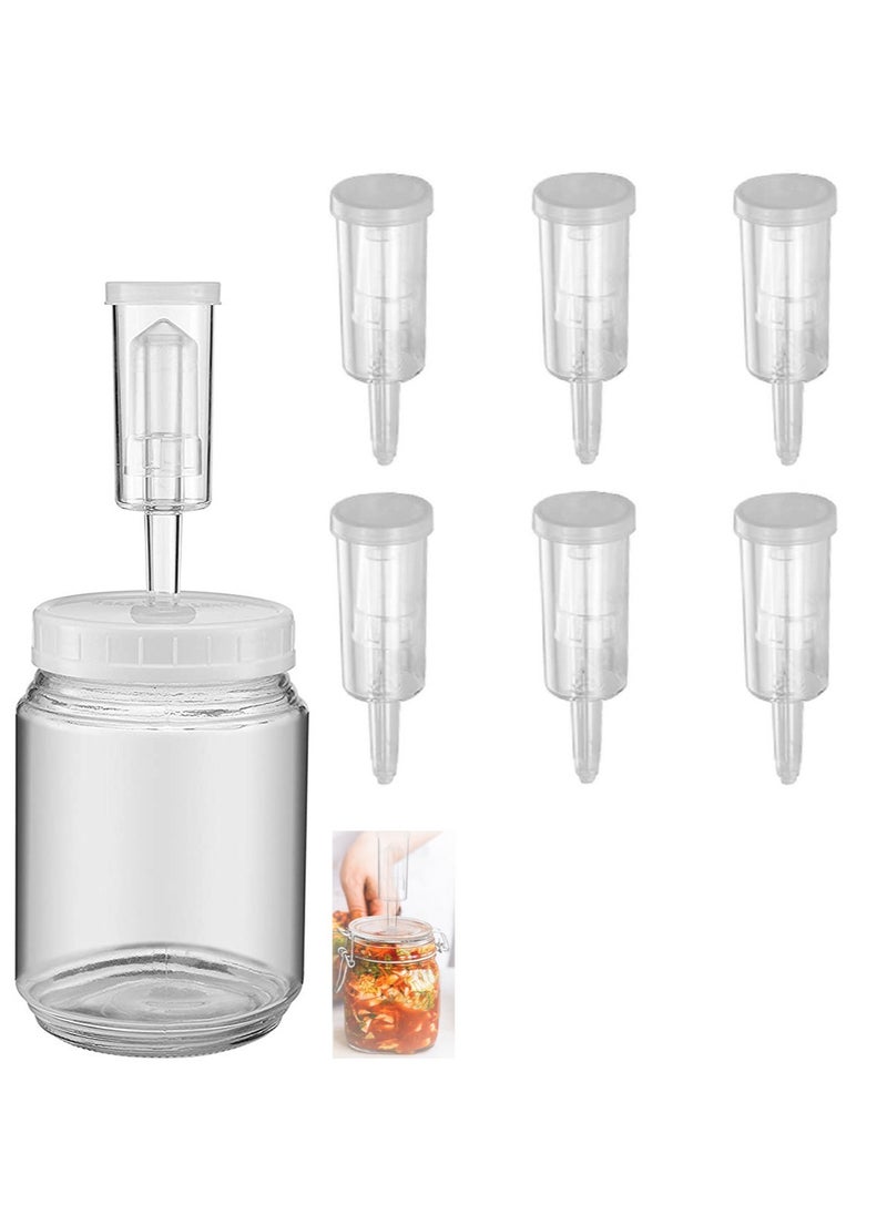 SYOSI - 6 Pieces Airlocks Homebrew Bubble Airlock for Fermentation for Home DIY Fermentation - Image 1