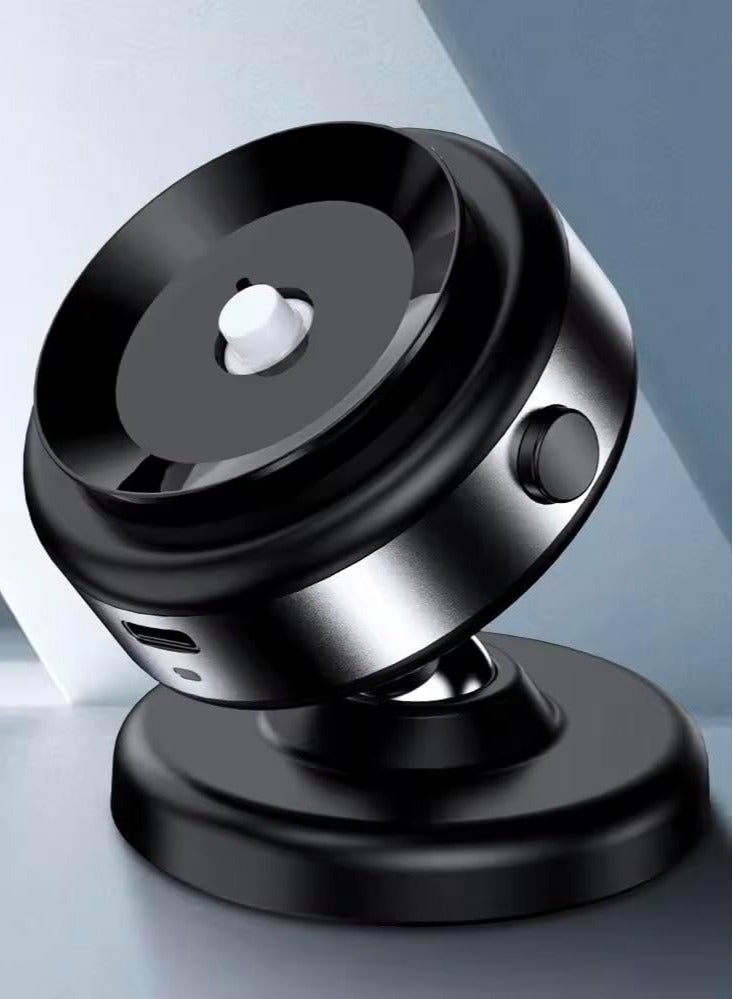 JAJEEK "Magnetic Suction Phone Holder for Car, Mirror, and Gym – 360° Rotation (Silver)" - Image 3