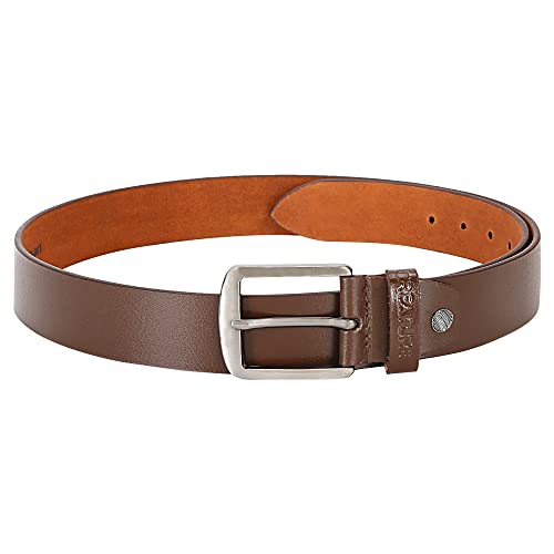 Creature Formal/Casual Brown Leather Belts For Men (BL-03) - Image 5
