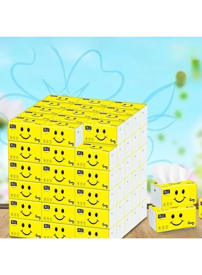 4 Ply Thick Facial Tissues 260 Sheets Individually Wrapped Beige Friendly Soft Paper - Image 2