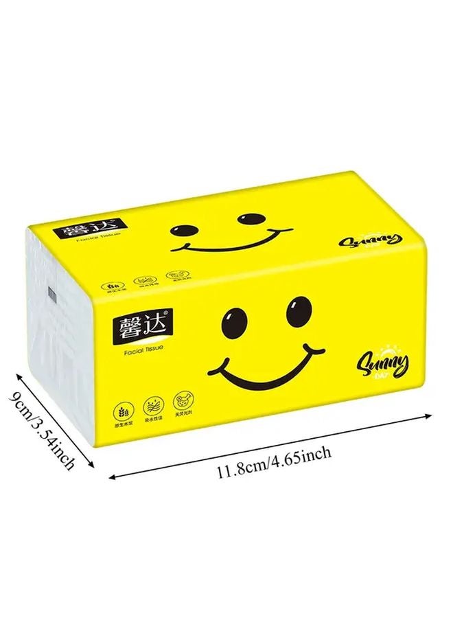 4 Ply Thick Facial Tissues 260 Sheets Individually Wrapped Beige Friendly Soft Paper - Image 4