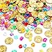 Skylety Pirate Party Decoration Favors 100 Pieces Fake Pirate Treasure and 100 Pieces Gold Coins Toy Gem Jewelry Treasure Chocolate Gold Coins for Halloween Adventure Themed Event Party Supplies - Image 3