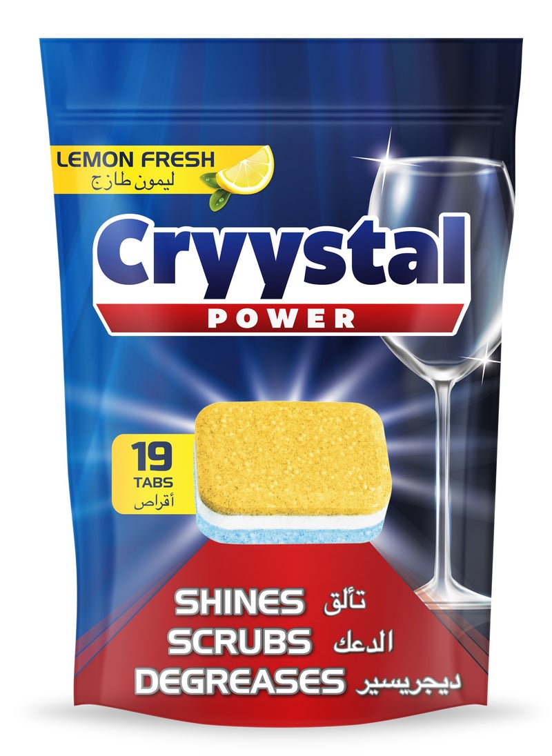 Cryystal Power  Dishwasher Tablets 19's - pzsku/Z84C4B7A6E74880D5B420Z/45/_/1702551157/2e66dee5-8cfb-45ad-85ce-2ec336a8705a