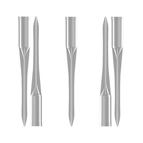 Windscreen4less Fence Post Anchor Ground Spikes 1-5/16'' ID Round Pole Holder Socket Sleeve for Dirt Clay Grass Aluminum Pack of 5 - Image 1
