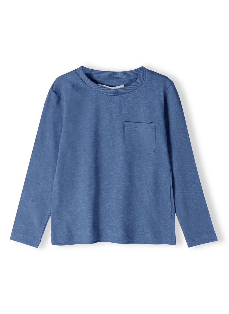 MINOTI Kids Boys  Slub Long Sleeve Tee
