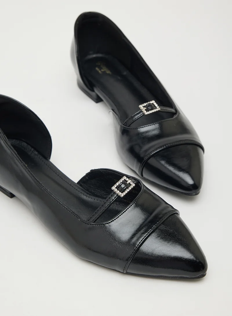 جينجر حذاء باليرينا مدبب