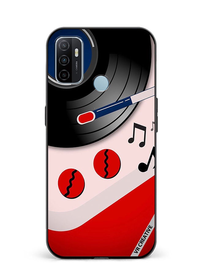 VR CREATIVE Protective Case Cover For Oppo A53 Music Design Multicolour - Image 1