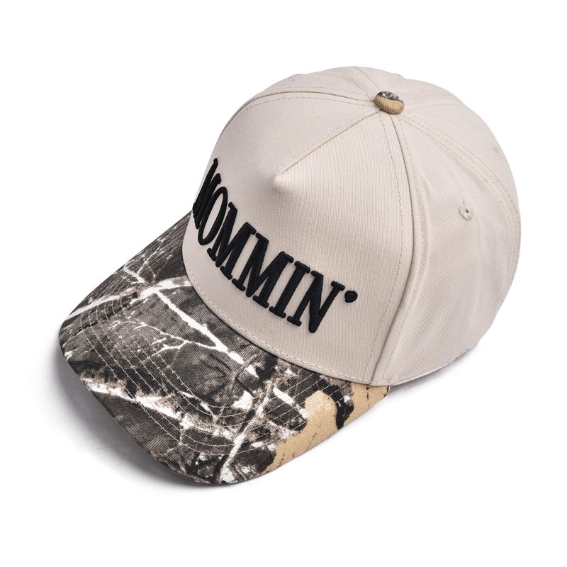 Asadovce Mommin Trucker Hat for Women Embroidered Mom Baseball Cap Adjustable Canvas Vintage Hat for Casual Wear Camo - Image 3