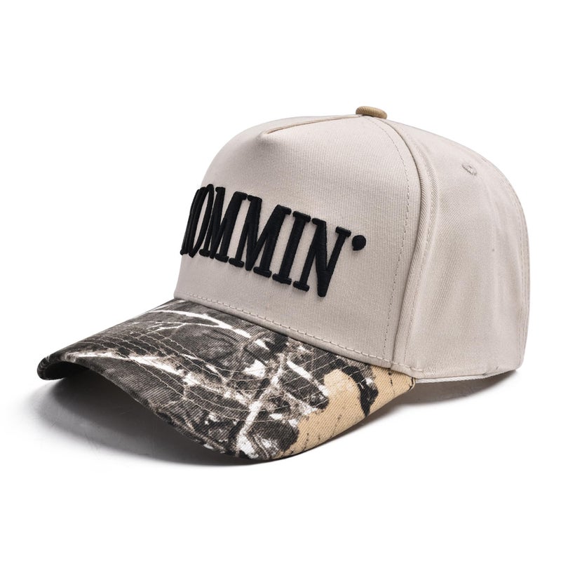 Asadovce Mommin Trucker Hat for Women Embroidered Mom Baseball Cap Adjustable Canvas Vintage Hat for Casual Wear Camo - Image 2
