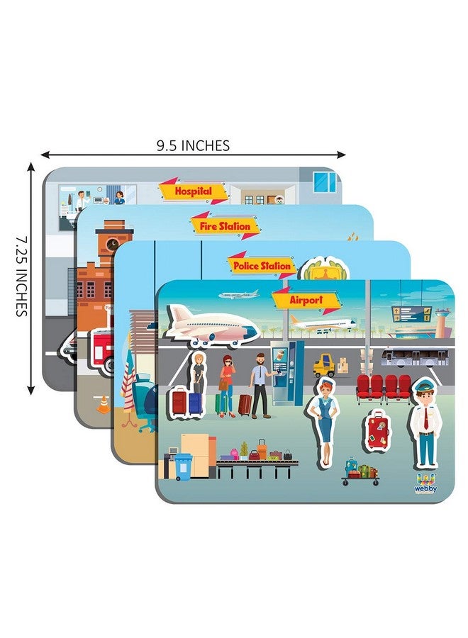 Webby Places Around Us Wooden Jigsaw Puzzle Toy, 24 Pcs for Toddler of 2 Years - 3 Years - Image 5