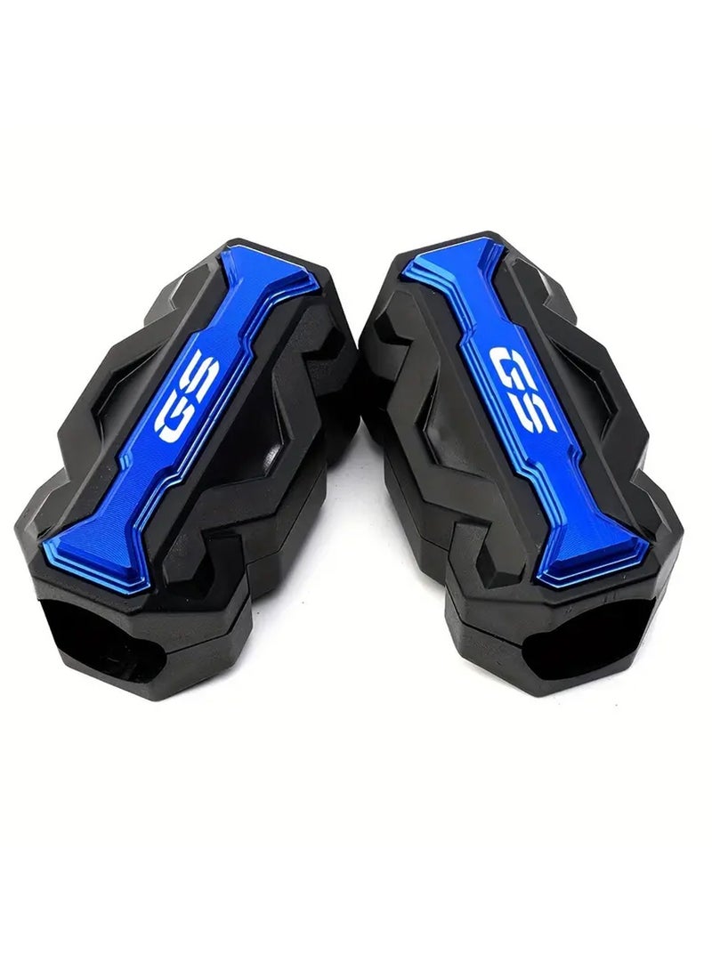 Generic Pair of Engine Guard Bumper Crash Bar Protector | Motorcycle Accessories Crash Bar Bumper Protection For R1200GS R1250GS - EB11240852, BLUE  - Image 1