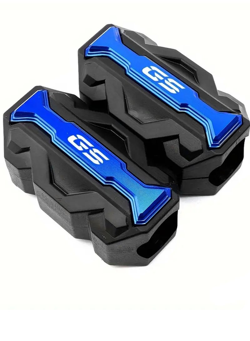 Generic Pair of Engine Guard Bumper Crash Bar Protector | Motorcycle Accessories Crash Bar Bumper Protection For R1200GS R1250GS - EB11240852, BLUE  - Image 2