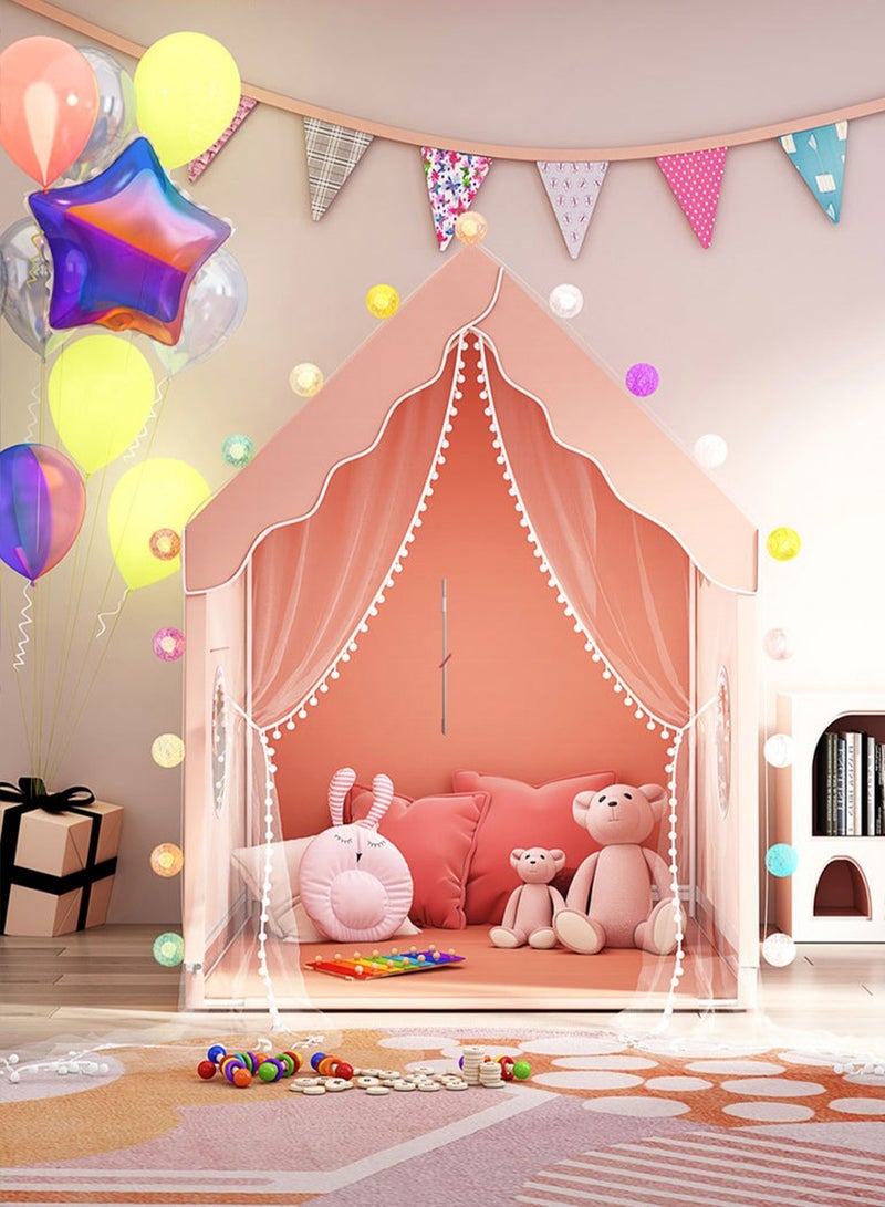 Kids Play Tent - Large Playhouse Children Play Castle Fairy Tent for Girls  Boys Birthday (No decorations)  - Image 4