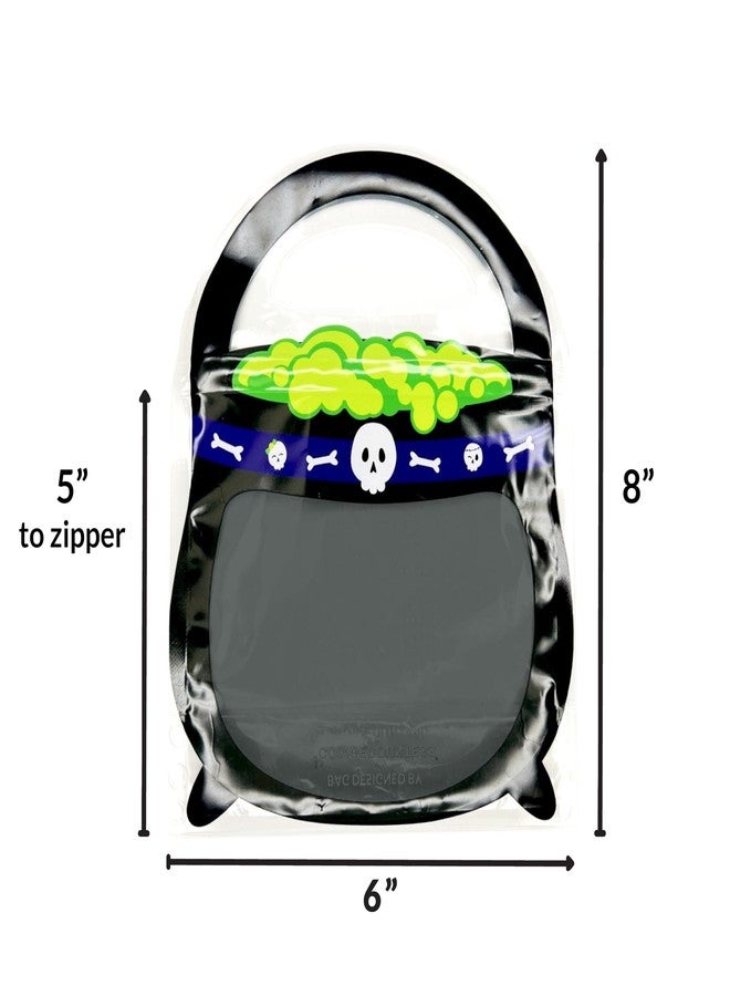 The Cookie Countess Inc The Cookie Countess Creepy Cauldron Cookie and Treat Bag - Pack of 10 - Image 2