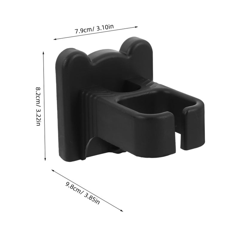 5 Pcs No Drill Hair Dryer Holder Wall Mounted With Cord Management For Bathroom - Image 4