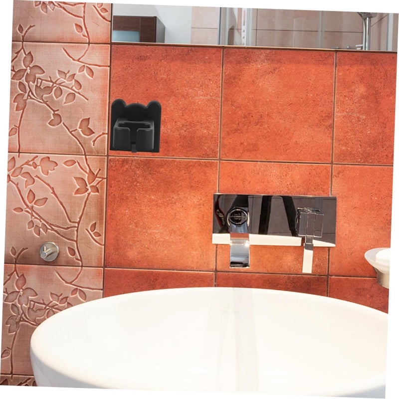 5 Pcs No Drill Hair Dryer Holder Wall Mounted With Cord Management For Bathroom - Image 3