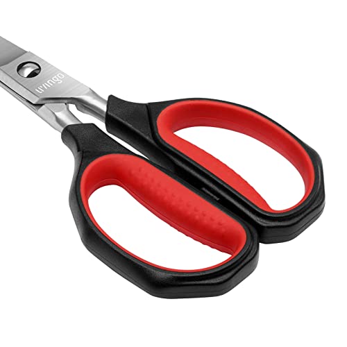 LIVINGO Kitchen Shears Heavy Duty: Cooking Scissors Dishwasher Safe Come Apart Sharp Forged Stainless Steel Blade Utility Food All Purpose for Cutting Poultry Chicken Meat Bones Vegetable, 8.5 inches - Image 5
