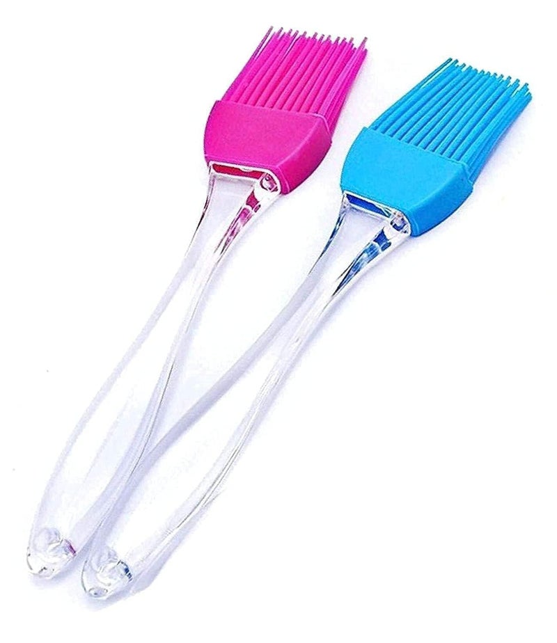 DARKFISH Flat Pastry Brush MultiPurpose Silicone Durable Easy Use Oil Cooking Brush for Grilling Tandoor Cooking Baking BBQ Cooking Tools  - Image 1