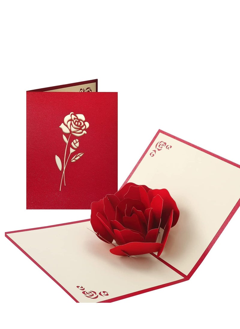 Rose 3D Pop-Up Card With Envelope Card Mom Anniversary Card Happy Birthday Card Thinking of You Greeting Card - pzsku/Z84C55F3D0220BA7EFA50Z/45/_/1698741529/fb6331eb-7d25-4b10-8516-385325240add