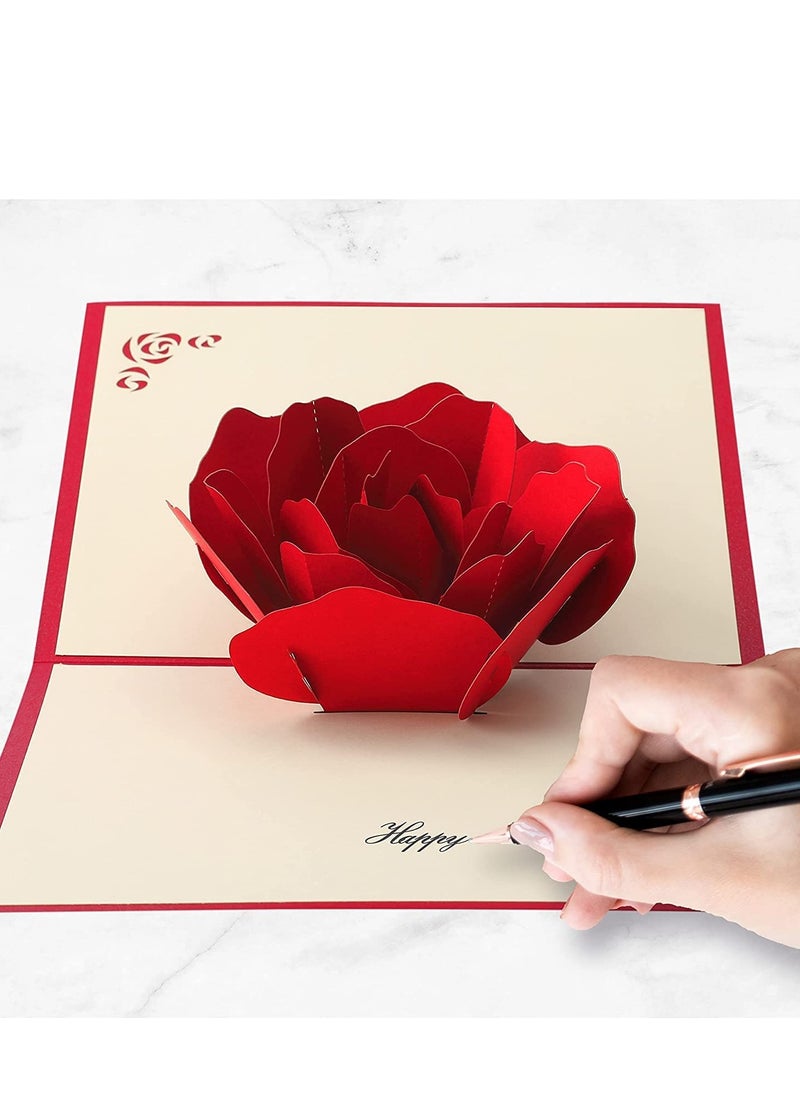 Rose 3D Pop-Up Card With Envelope Card Mom Anniversary Card Happy Birthday Card Thinking of You Greeting Card - pzsku/Z84C55F3D0220BA7EFA50Z/45/_/1698741532/527ac8fd-7ede-4e27-b015-cad2cebe51fd