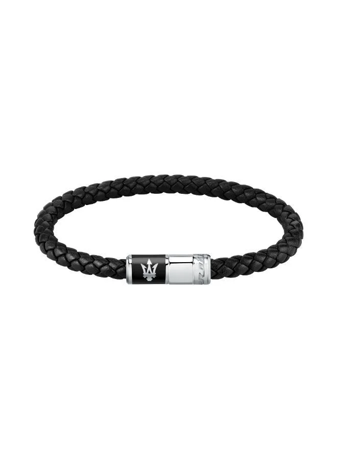Maserati JM222AVE07 RECYCLED LEATHER bracelet