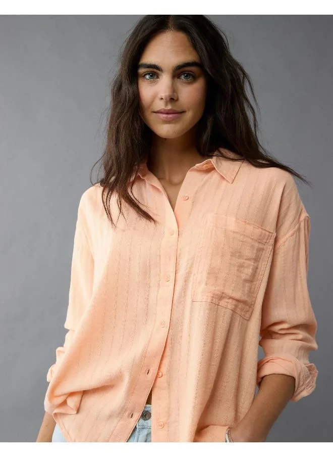 امريكان ايجل AE Perfect Button-Up Shirt