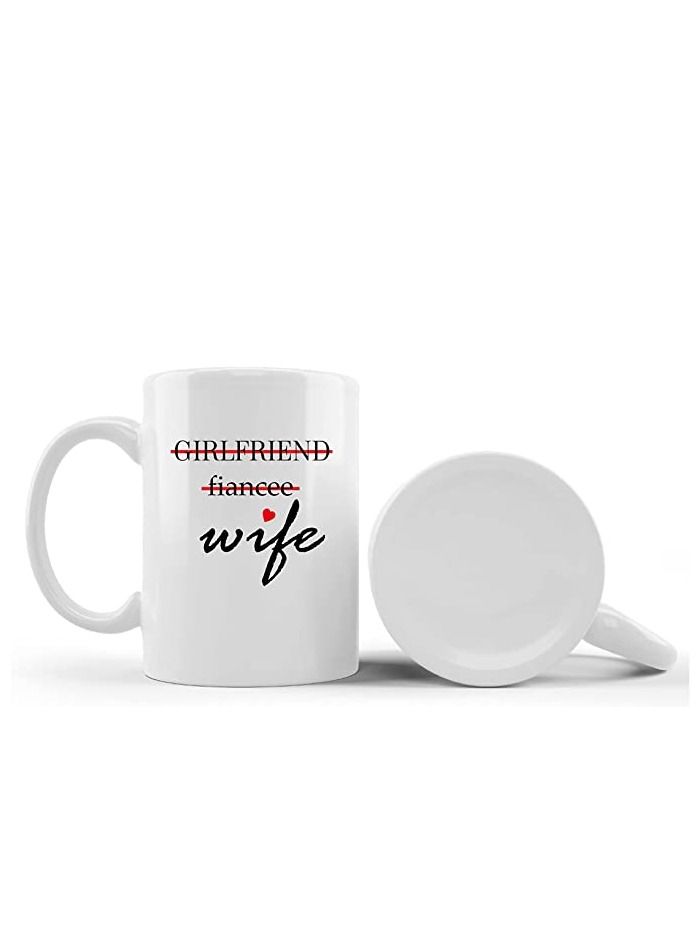 PRINTSHOP4ME Happy Anniversary Couple Mug Gifts Best Anniversary MUG | Wedding Anniversary Mug Anniversary Couple Mug| COFFEE MUG-Set Of 2 Pcs  - Image 2