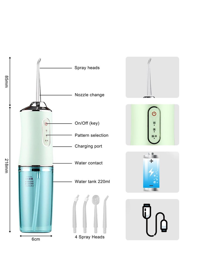 Portable Dental Water Flosser