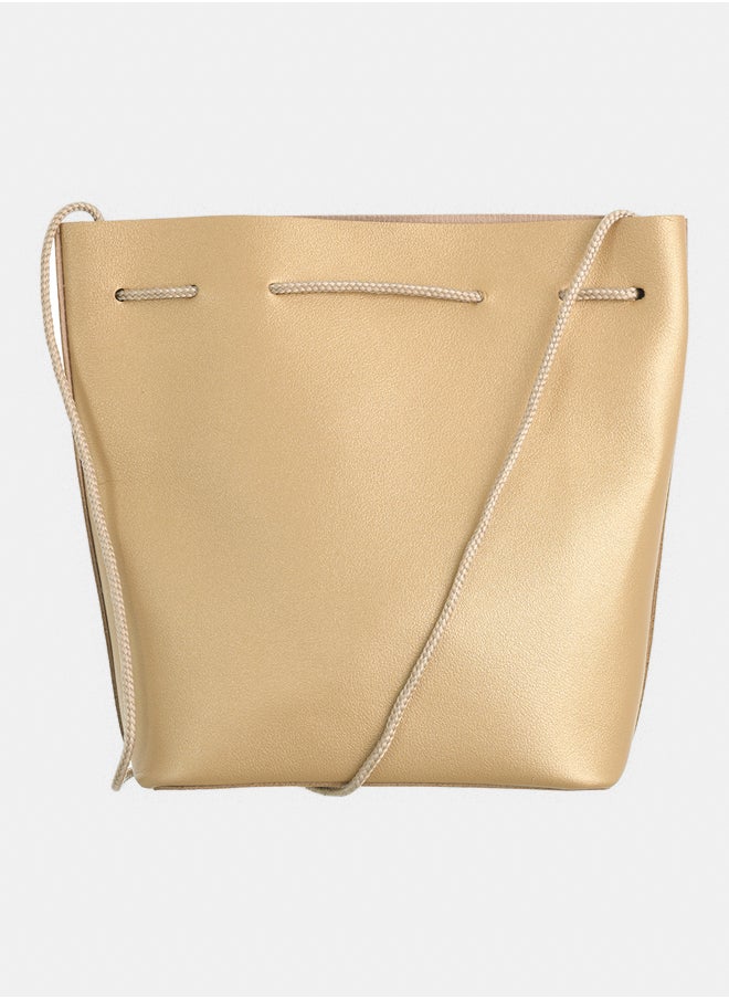 Akher el Ankoud - Shoulder bag with drawstring closure - Image 1