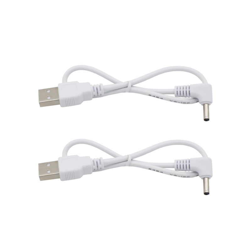 PDEEY 1FT Short Power Cord for Ring Stick up Cam Plug-in Security Camera, Charging Cable DC Barrel Plug (2-Pack) - Image 4
