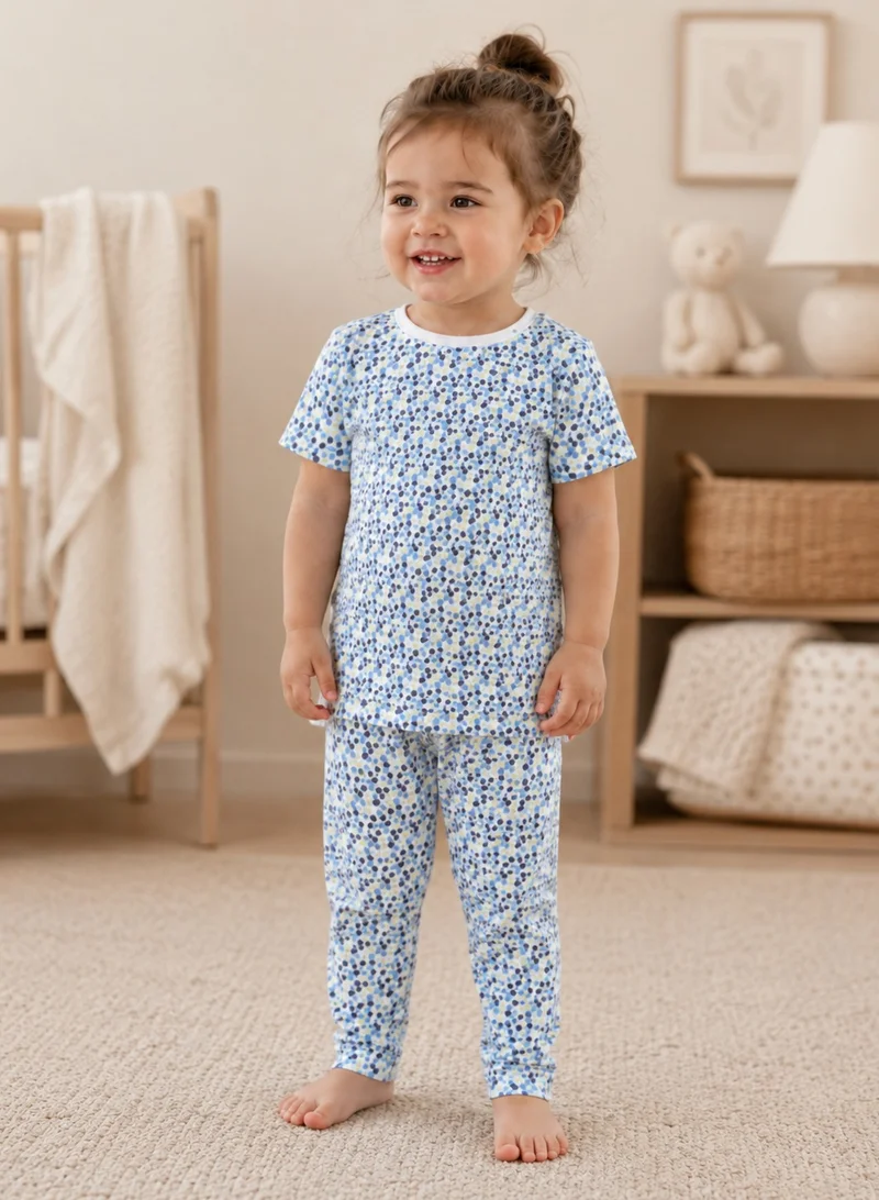 victor and jane Victor and Jane - All-Over Printed T-shirt and Pyjama Set
