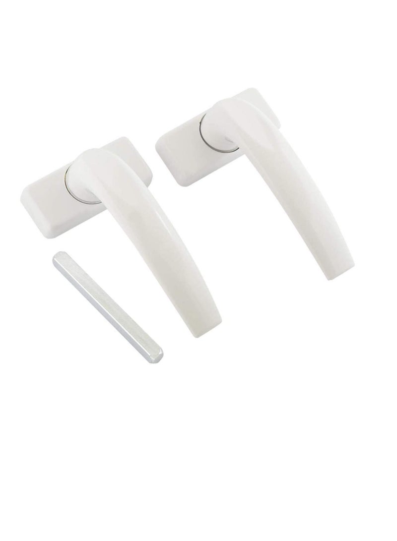 روبستلاين مقبض باب المنيوم - ابيض - Image 1