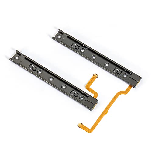 RGEEK 2022 Update Original Part Replacement Right and Left Slide Rail with Ribbon Flex Cable Replacement Part for Nintendo Switch Joycon Accessories Parts - Image 2