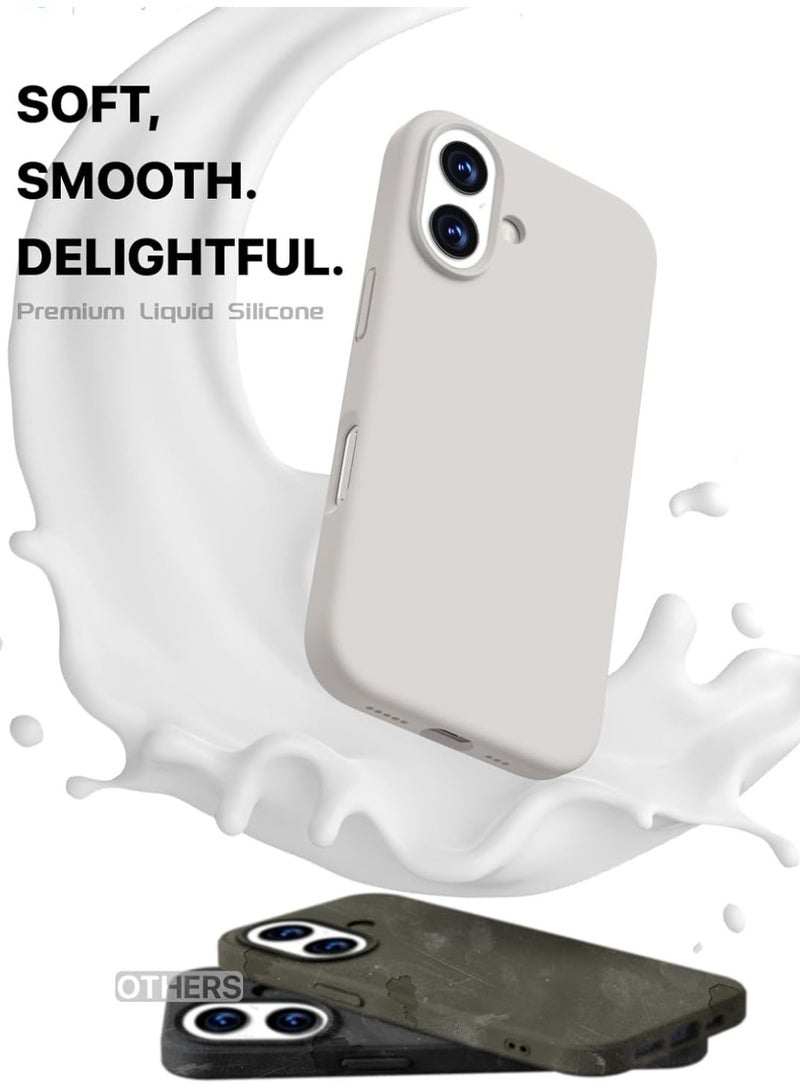 JOMILA iPhone 17 Case Premium Liquid Silicone Cover with 2-Pack Full HD 9D Tempered Glass For iPhone 17 Soft Touch Anti-Scratch with Microfiber Lining Cover For iPhone 17 6.3-inch - Image 3