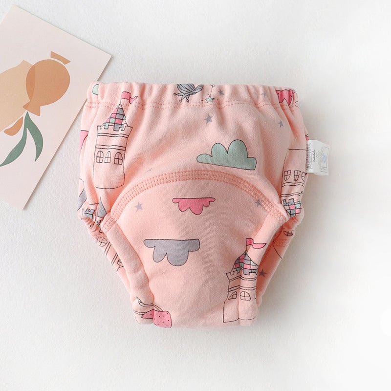 New Cotton Baby Training Pants Waterproof Breathable Powder Manor 