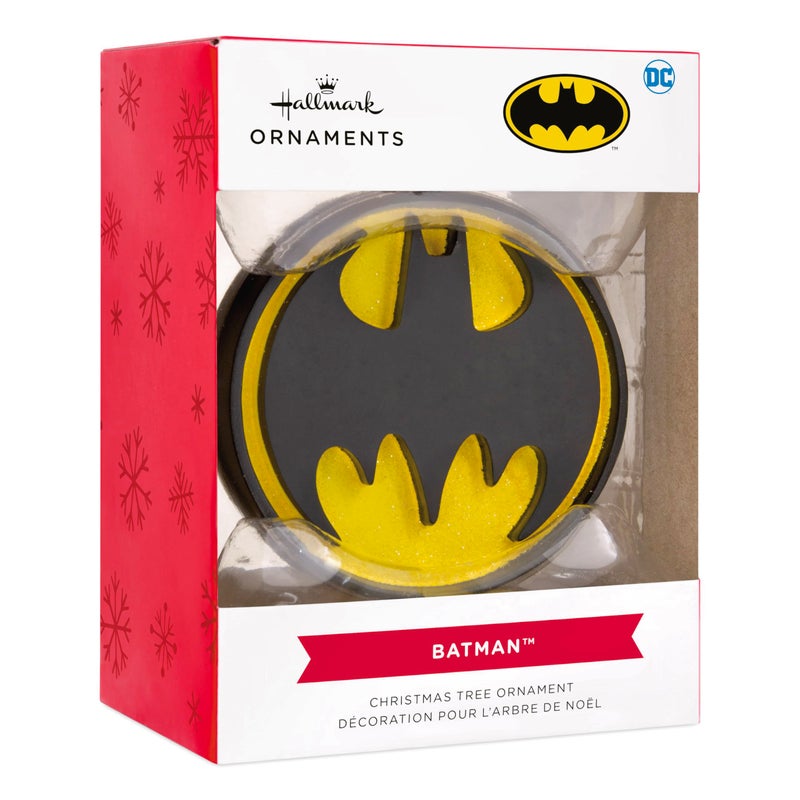 هولمارك دي سي باتمان زخرفة عيد الميلاد في الإشارة - Image 3