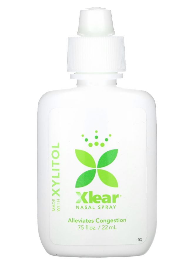 Xlear Natural Saline Nasal Spray 0.75 fl oz (22 ml)