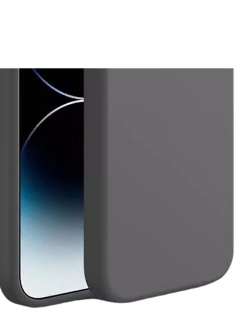 Liquid silicone Apple phone case solid color simple fine hole lens phone case suitable for iPhone 13/iphone 14/iphone 15 - Image 2